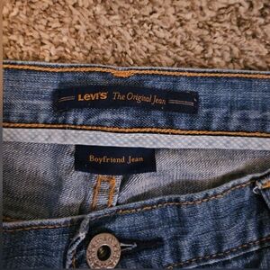 Levi's Blue Boyfriend Jeans